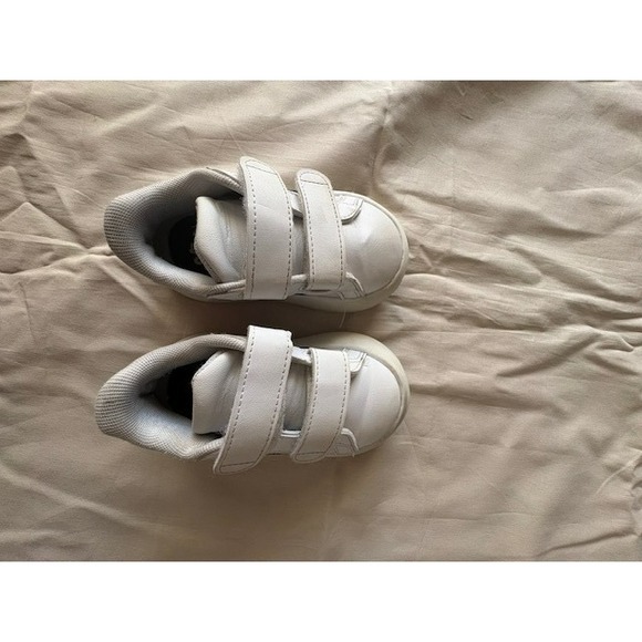 Adidas Grand Court 2.0 CFI Size 6K Sneaker White/Black Toddler Boys ID5271 - Picture 2 of 8